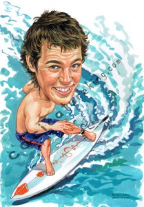 surf board rider