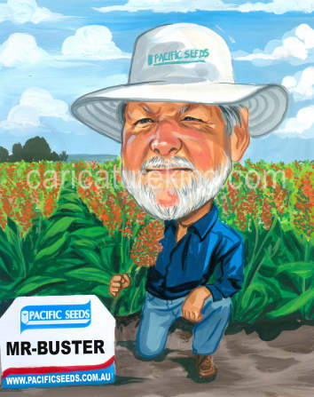 farmer caricature