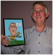 retirement caricature