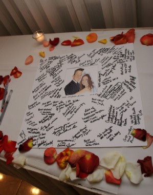 wedding sign-in