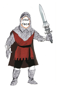 knight caricature