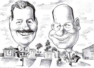 corporate gift caricature